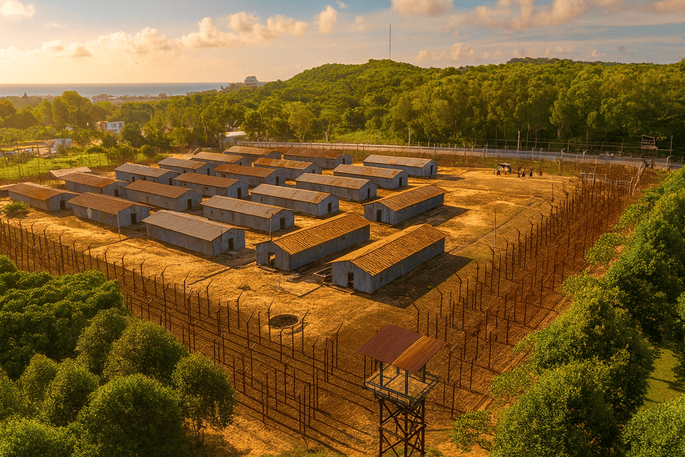 The French colonial administration constructed Phu Quoc Prison to detain Vietnamese revolutionaries